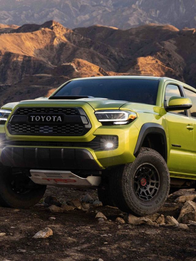 Wallpaper Green 4x4 Special Edition PickUp Toyota Tacoma images for  desktop section toyota  download