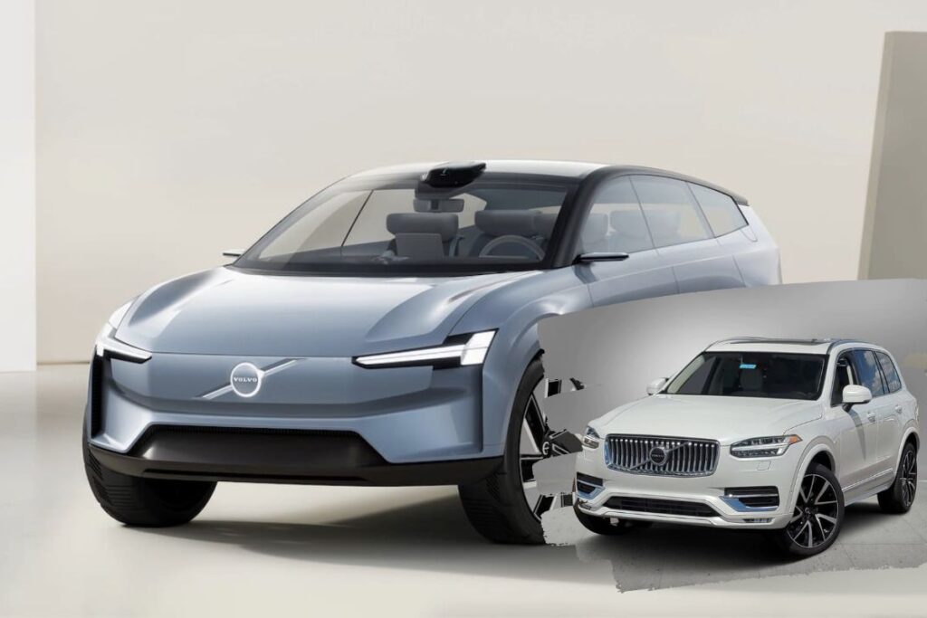Volvo EX90 and Volkswagen electric SUV