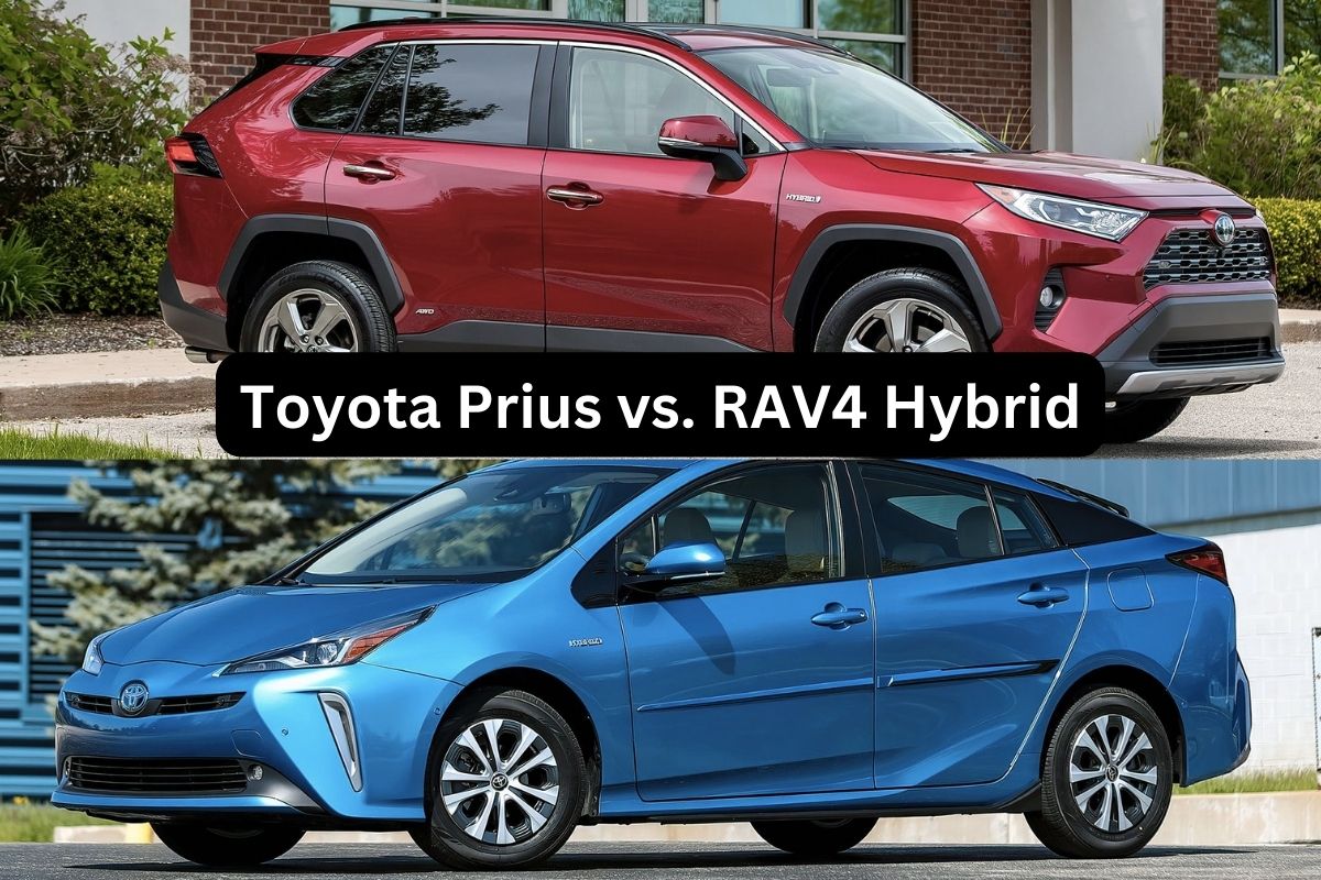 2023 Toyota Prius vs. RAV4 Hybrid Battle of the 30K Toyota Titans