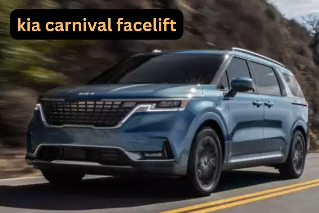 Kia Carnival Facelift is Inspired By The EV9