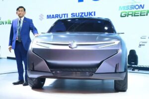 Read more about the article Maruti Suzuki eVX Launch Date, Price, Rivals and Specs