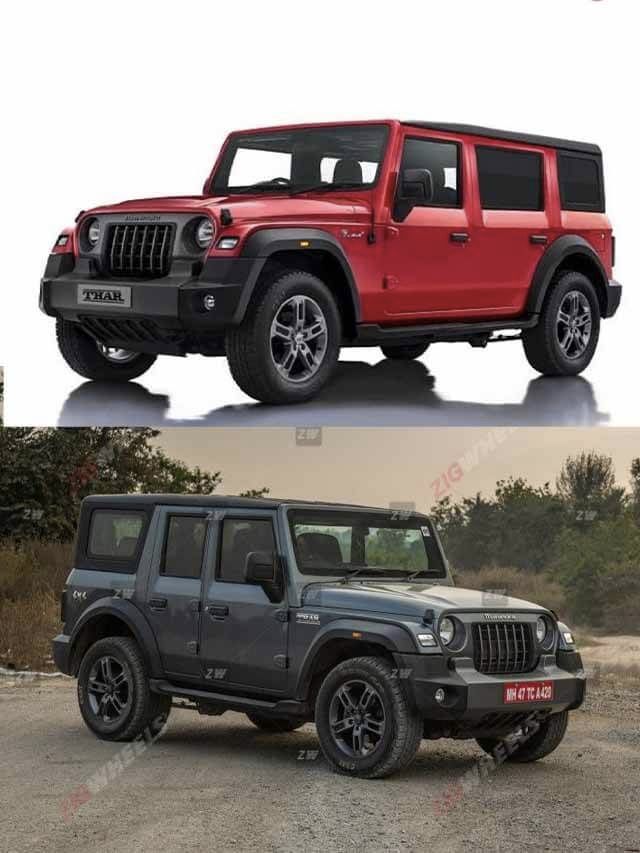 2023 Mahindra Thar 5 Door Price In India Launch Date Colour 