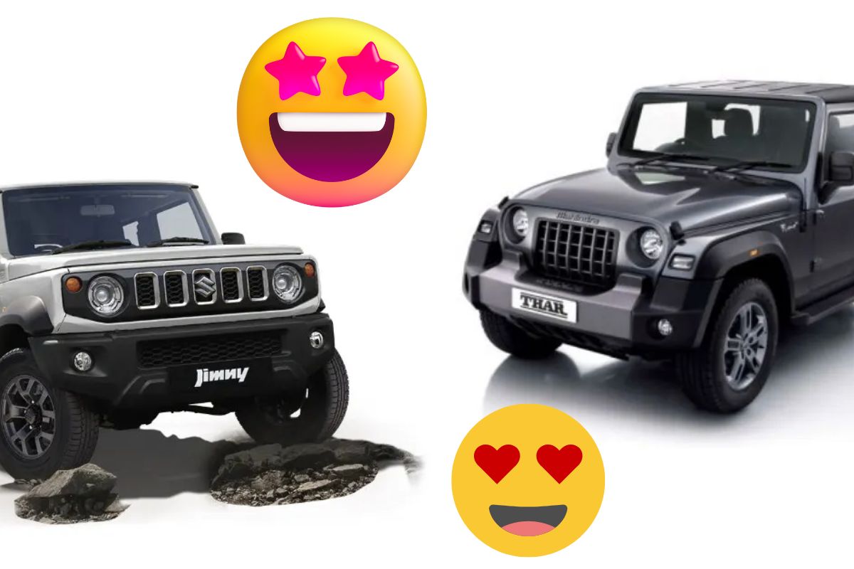 2023 Maruti Suzuki Jimny Vs Mahindra Thar 5 Door Price In India