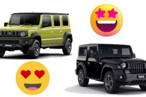 Read more about the article 2023 Maruti Suzuki Jimny vs Mahindra Thar 5-Door Price in India, Specifications, Features & MORE