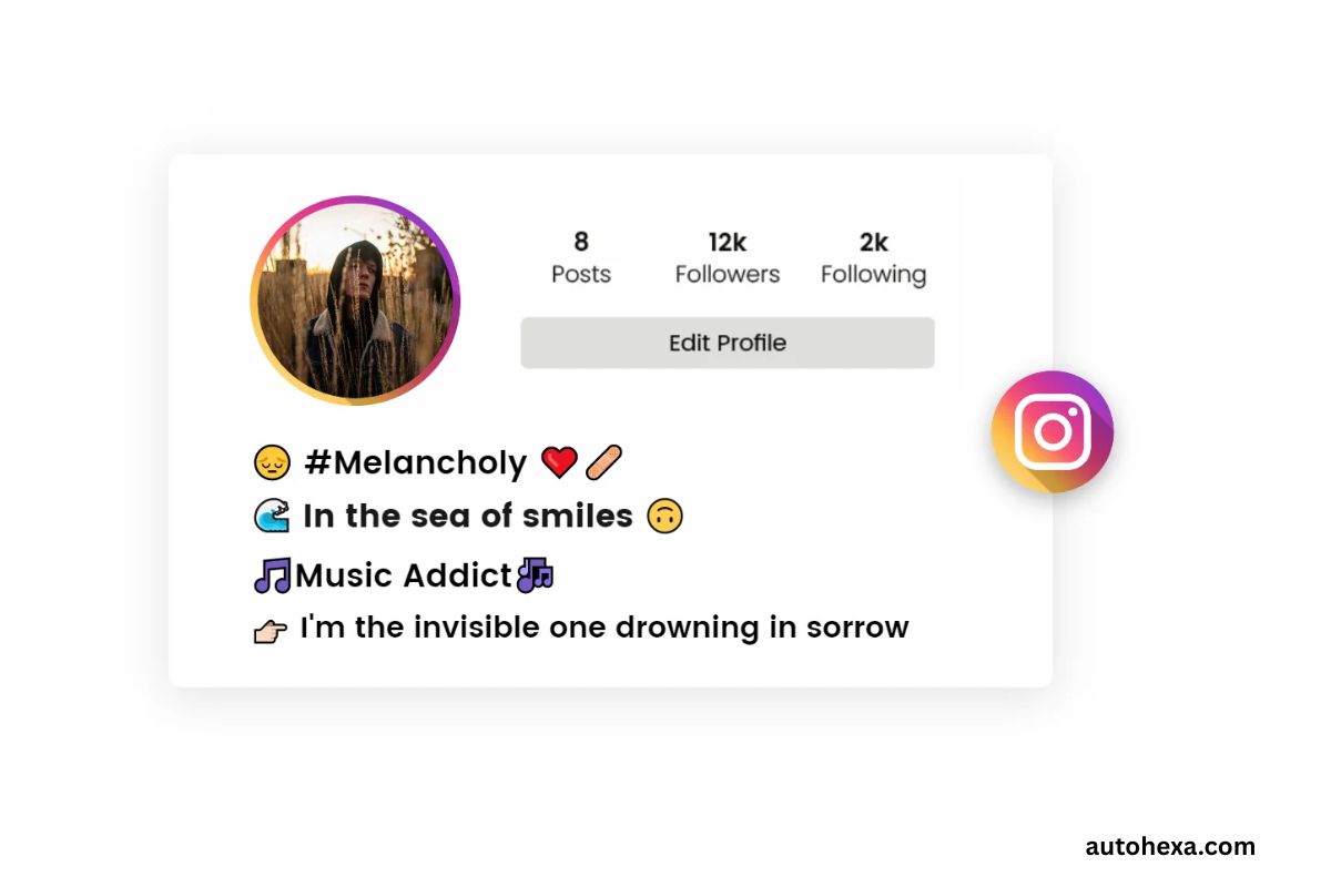 Sad Bio Ideas for Instagram 